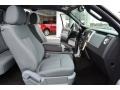 Steel Gray Front Seat Photo for 2013 Ford F150 #74729617