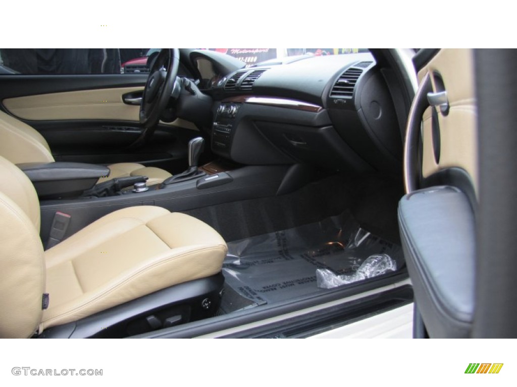 2008 1 Series 135i Convertible - Alpine White / Black photo #8