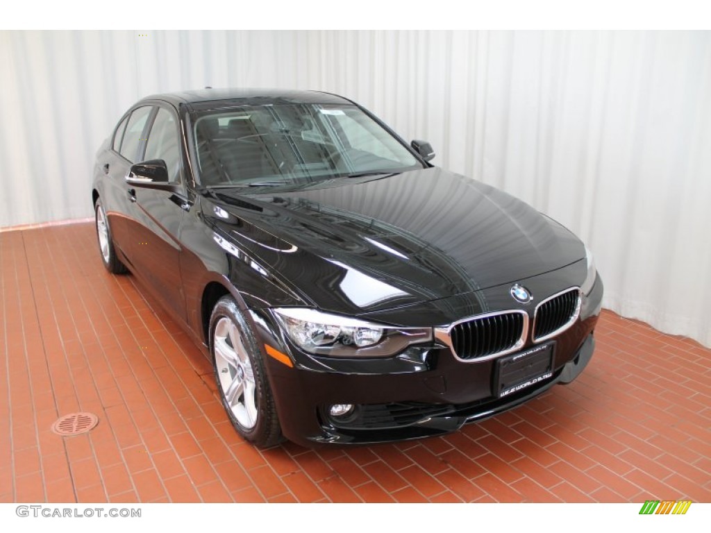 2013 3 Series 328i xDrive Sedan - Jet Black / Black photo #1