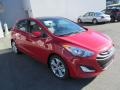 2013 Volcanic Red Hyundai Elantra GT  photo #3