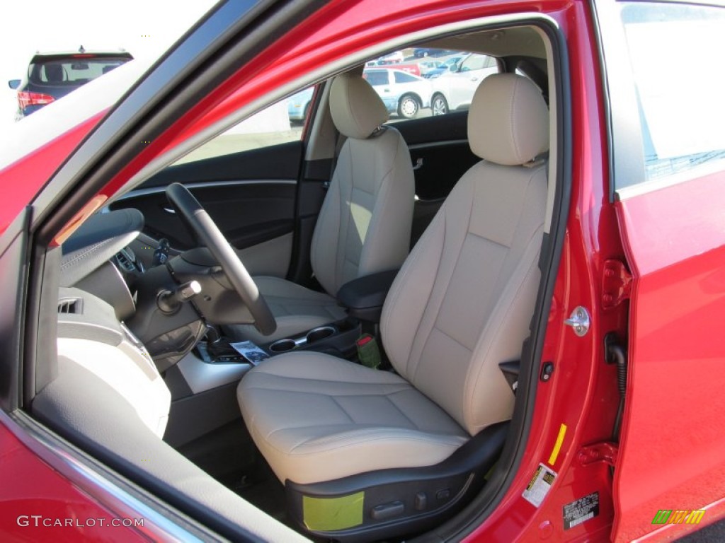 2013 Elantra GT - Volcanic Red / Black photo #7