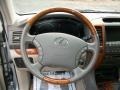 2006 Lexus GX Dark Gray Interior Steering Wheel Photo