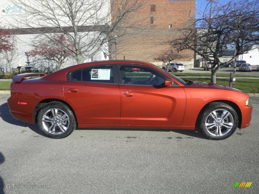 Copperhead Pearl 2013 Dodge Charger SXT AWD Exterior Photo #74733461