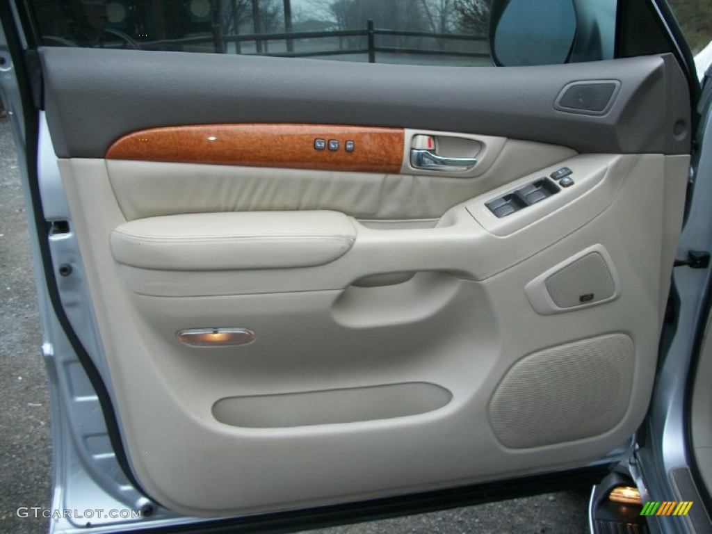 2006 Lexus GX 470 Dark Gray Door Panel Photo #74733683