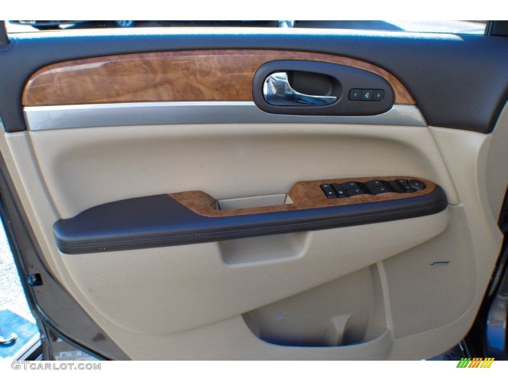 2011 Enclave CXL AWD - Cocoa Metallic / Cashmere/Cocoa photo #10