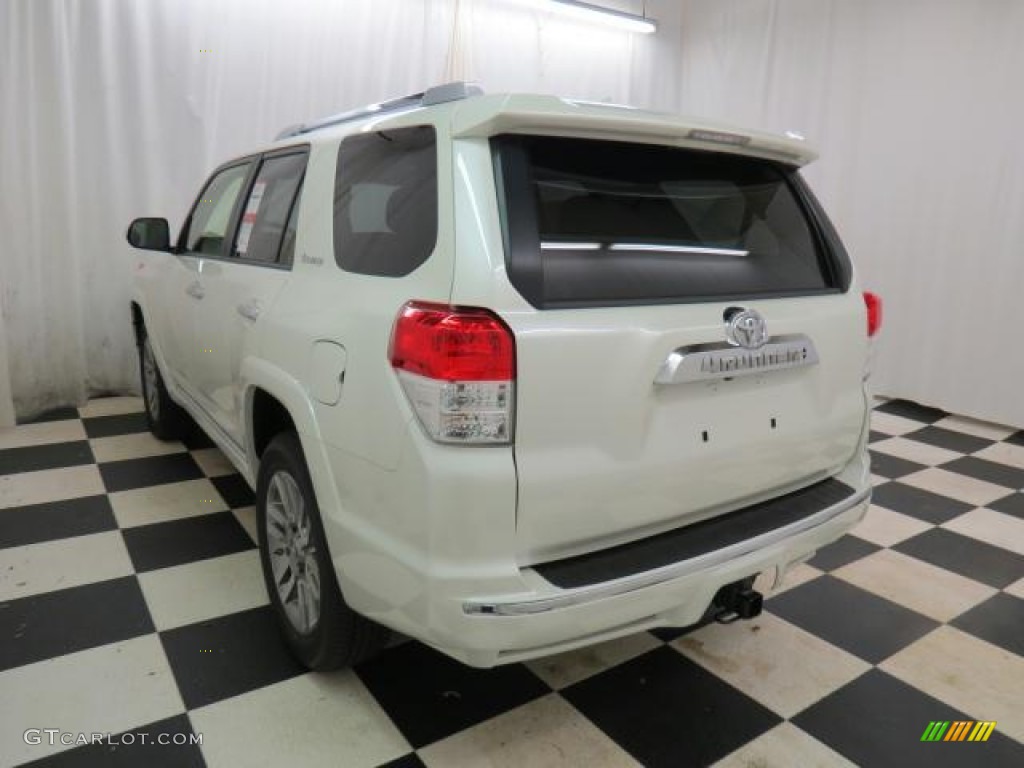 2013 4Runner Limited 4x4 - Blizzard White Pearl / Black Leather photo #20