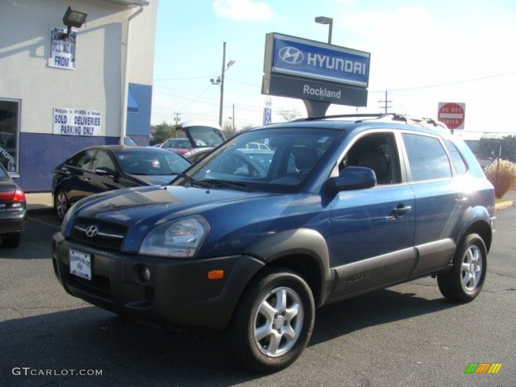 Nautical Blue Hyundai Tucson