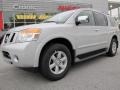 2012 Brilliant Silver Nissan Armada SV  photo #1