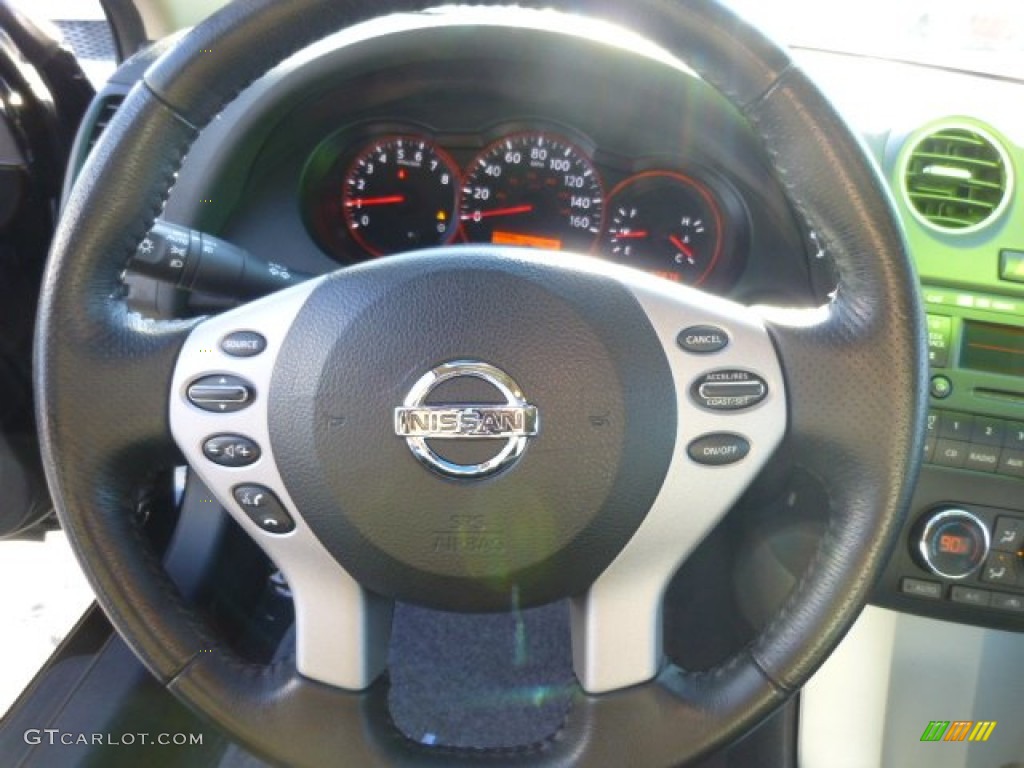 2008 Altima 3.5 SE Coupe - Dark Slate Metallic / Charcoal photo #17