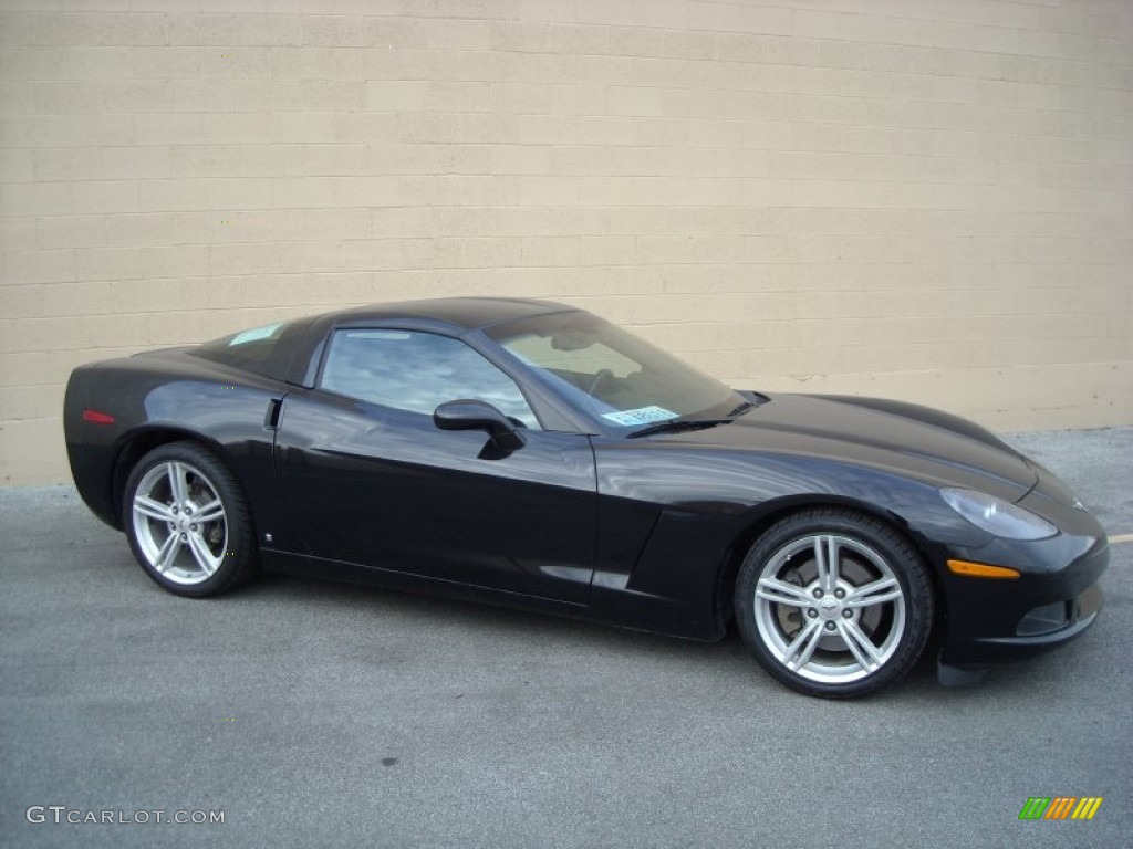 Black 2009 Chevrolet Corvette Coupe Exterior Photo #74735612