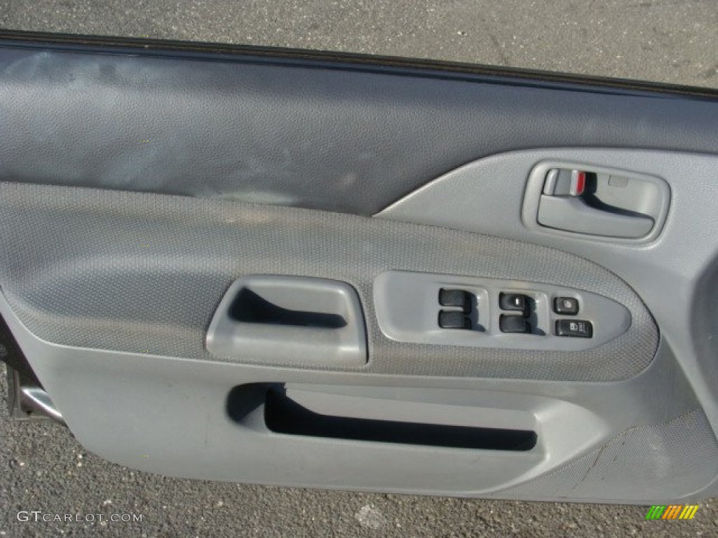 2002 Lancer LS - Thunder Gray Metallic / Gray photo #7