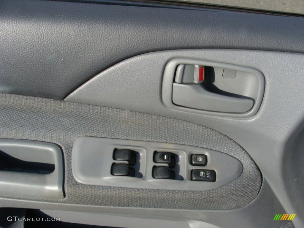 2002 Lancer LS - Thunder Gray Metallic / Gray photo #8