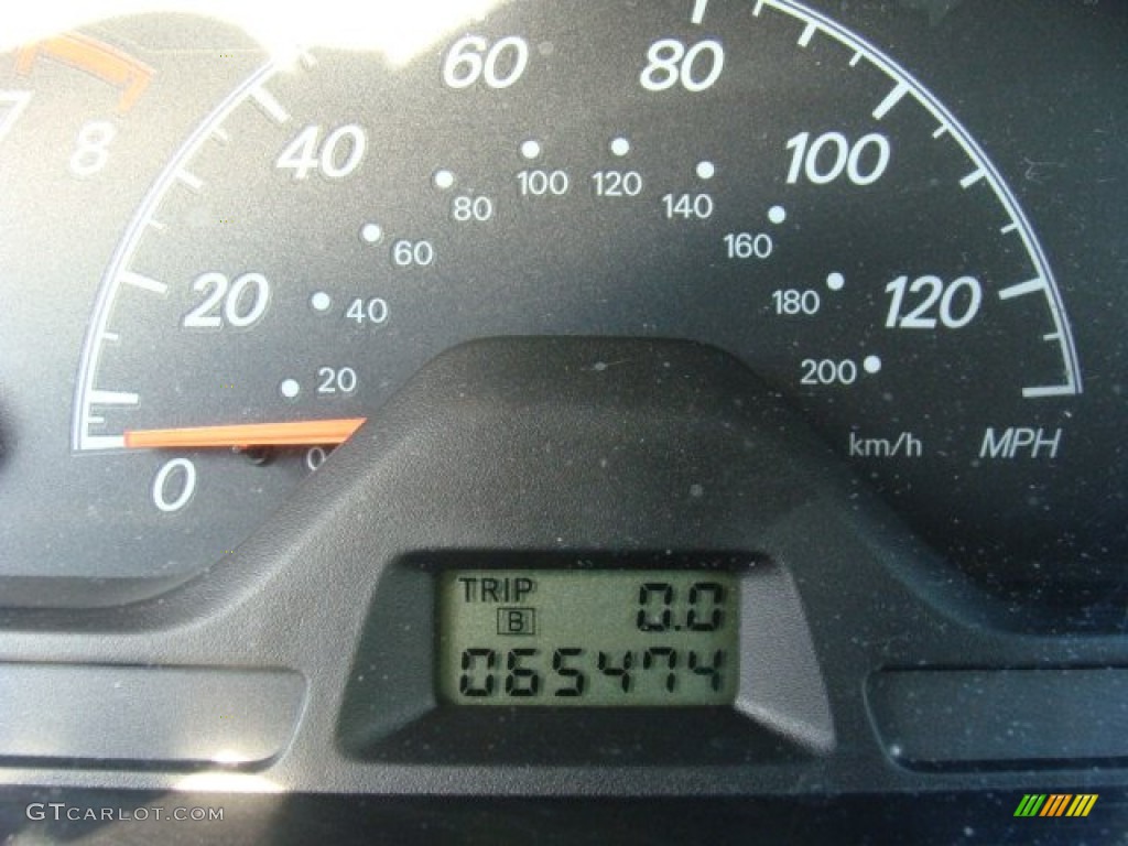 2002 Lancer LS - Thunder Gray Metallic / Gray photo #14