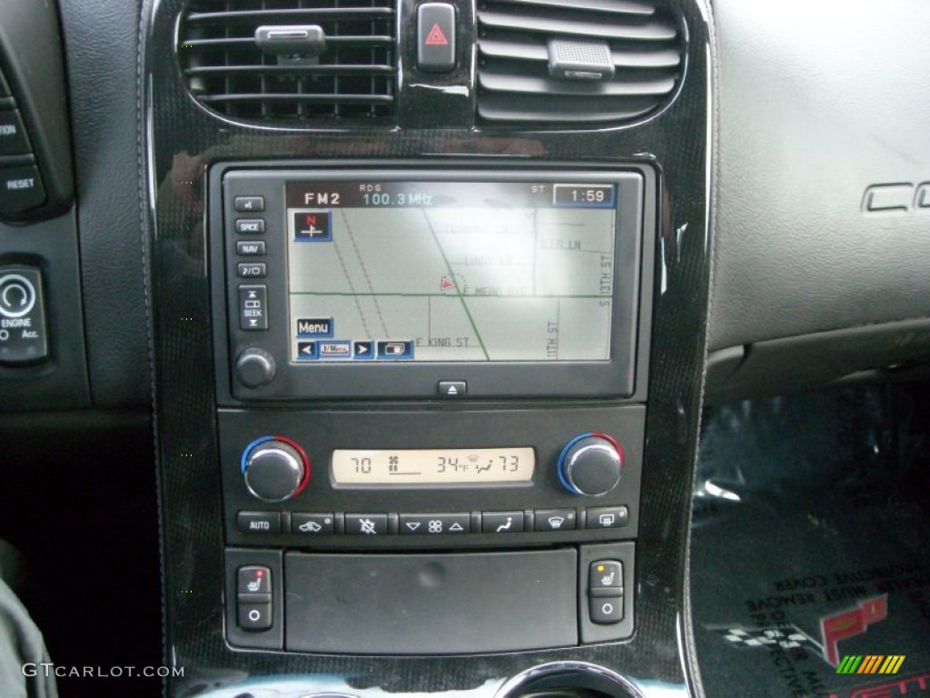 2009 Chevrolet Corvette Coupe Navigation Photos