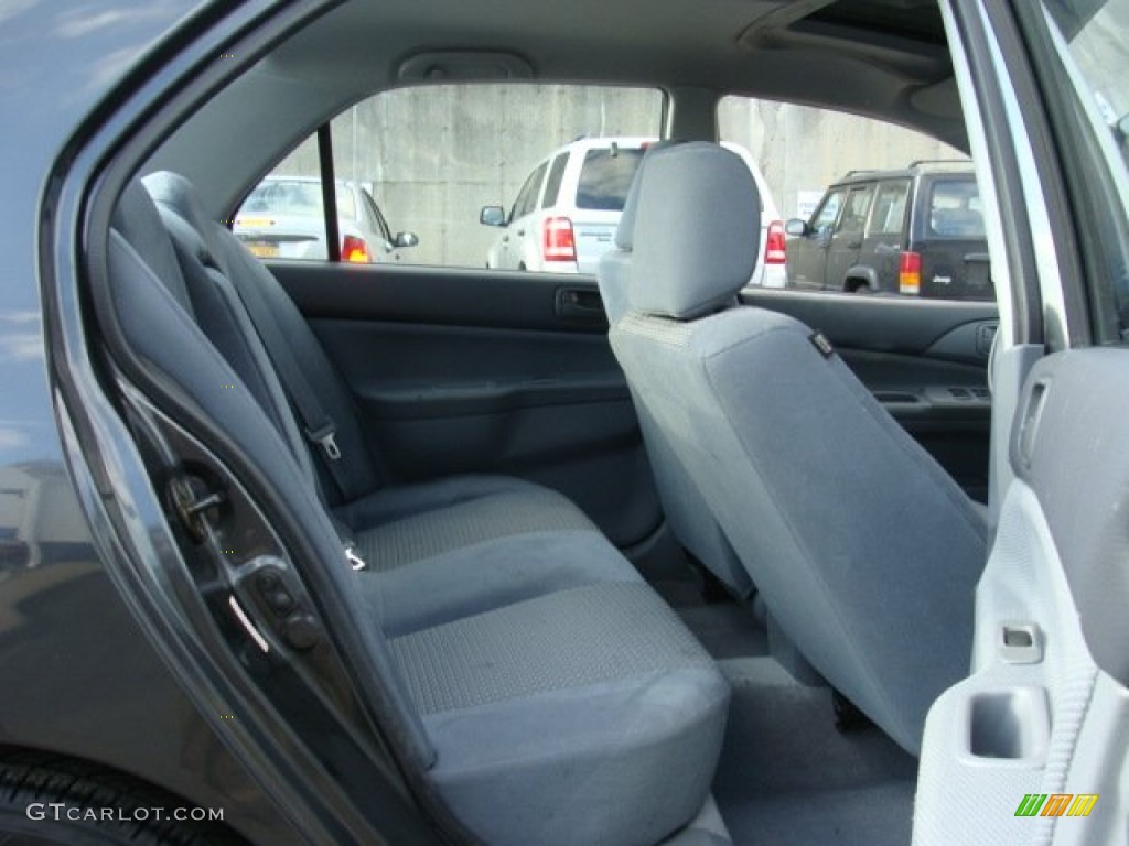 2002 Lancer LS - Thunder Gray Metallic / Gray photo #20