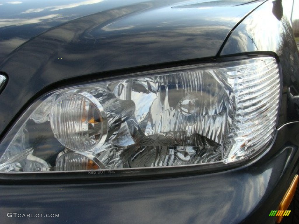 2002 Lancer LS - Thunder Gray Metallic / Gray photo #27