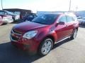 2013 Crystal Red Tintcoat Chevrolet Equinox LT AWD  photo #4