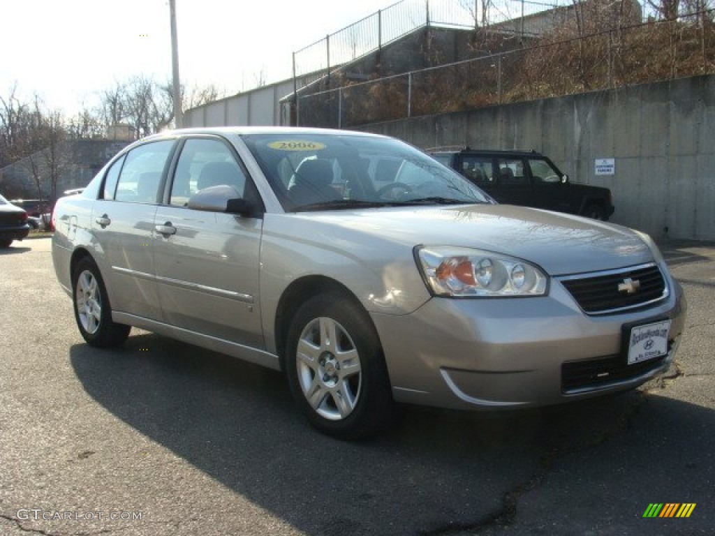 2006 Malibu LT V6 Sedan - Silverstone Metallic / Ebony Black photo #3