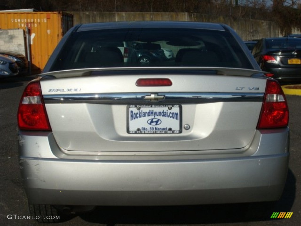 2006 Malibu LT V6 Sedan - Silverstone Metallic / Ebony Black photo #5