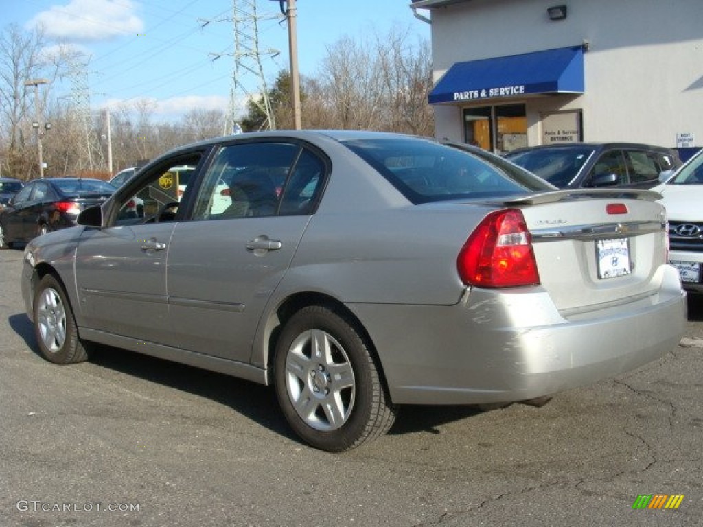 2006 Malibu LT V6 Sedan - Silverstone Metallic / Ebony Black photo #6