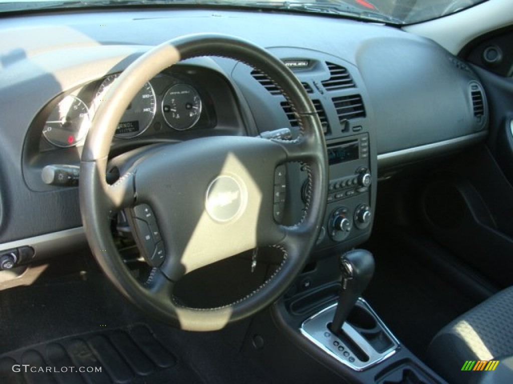 2006 Malibu LT V6 Sedan - Silverstone Metallic / Ebony Black photo #9