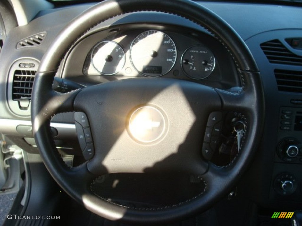 2006 Malibu LT V6 Sedan - Silverstone Metallic / Ebony Black photo #12