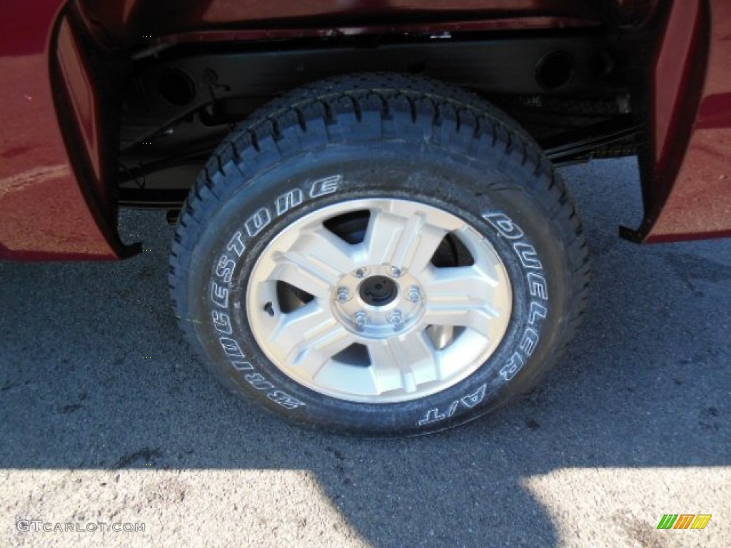 2013 Silverado 1500 LT Extended Cab 4x4 - Deep Ruby Metallic / Ebony photo #9