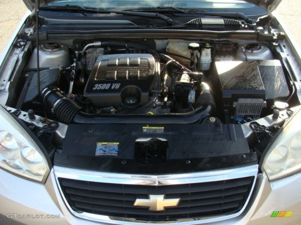 2006 Malibu LT V6 Sedan - Silverstone Metallic / Ebony Black photo #27