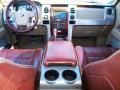 Sienna Brown Leather/Black 2009 Ford F150 King Ranch SuperCrew 4x4 Dashboard