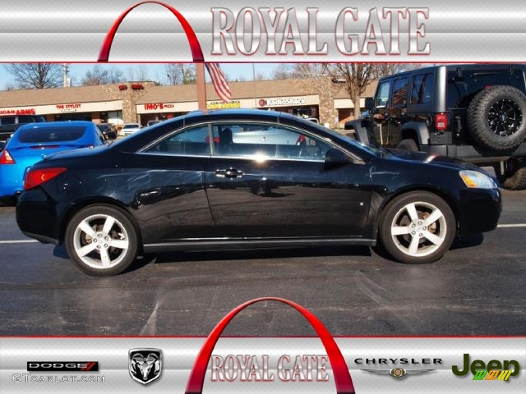 2007 Black Pontiac G6 Gt Convertible 74732264 Gtcarlot