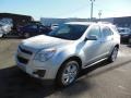 2013 Silver Ice Metallic Chevrolet Equinox LT AWD  photo #4