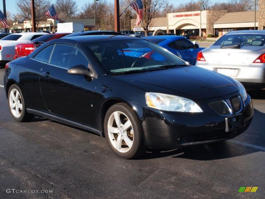Black 2007 Pontiac G6 GT Convertible Exterior Photo #74738383