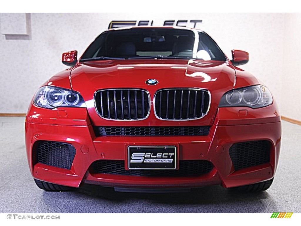 2010 X6 M  - Melbourne Red Metallic / Black photo #2
