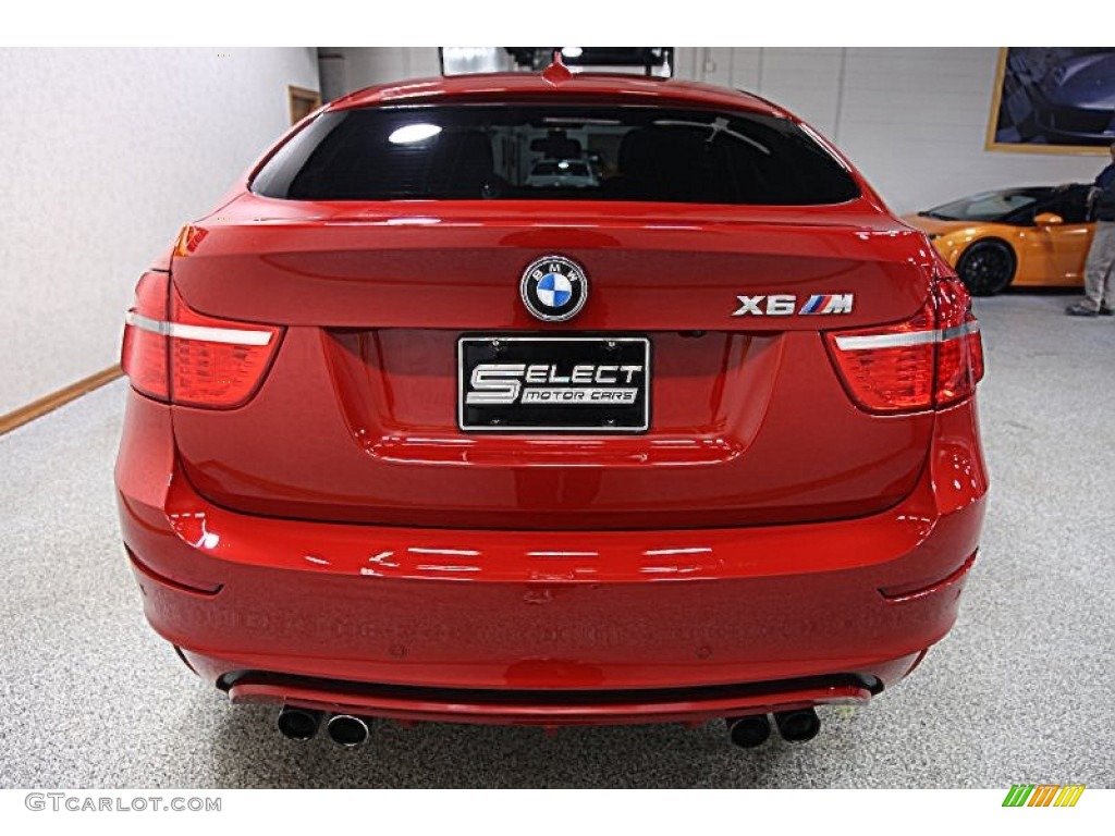 2010 X6 M  - Melbourne Red Metallic / Black photo #5