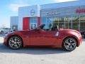 2013 Magma Red Nissan 370Z Sport Touring Roadster  photo #2