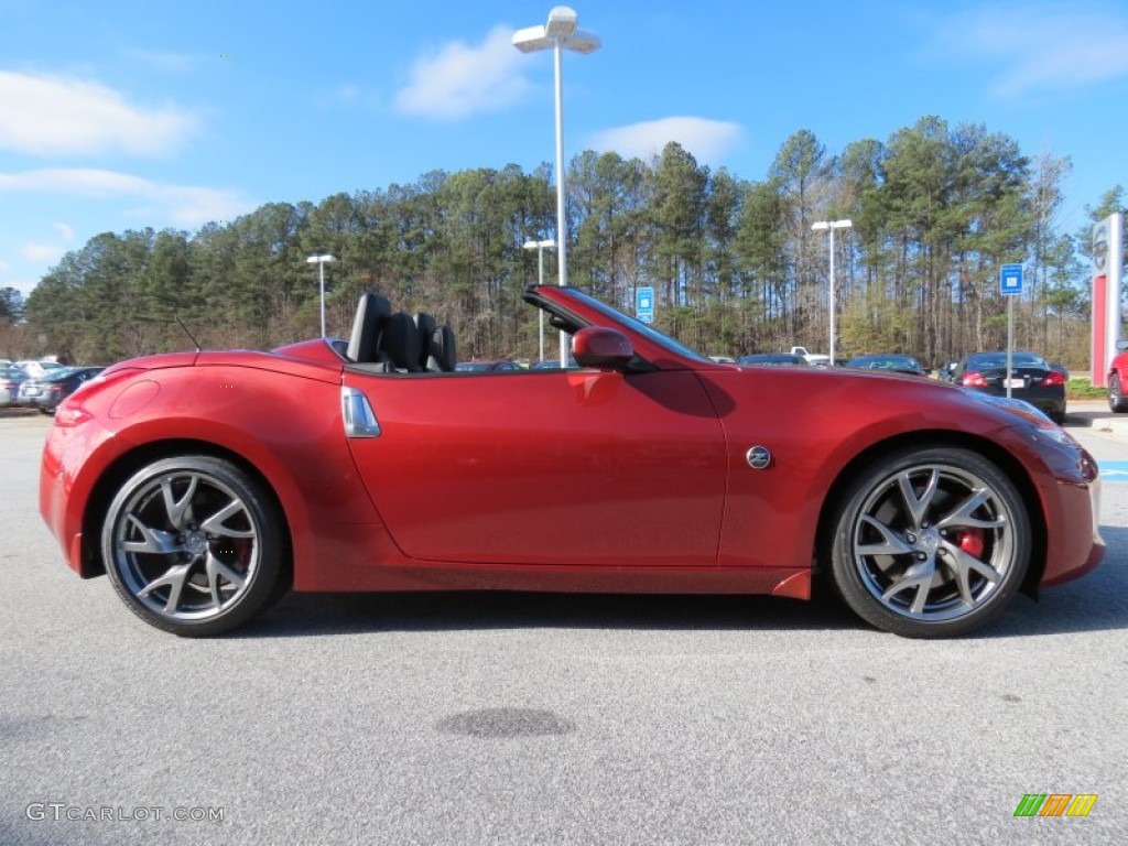 Magma Red 2013 Nissan 370Z Sport Touring Roadster Exterior Photo #74738899