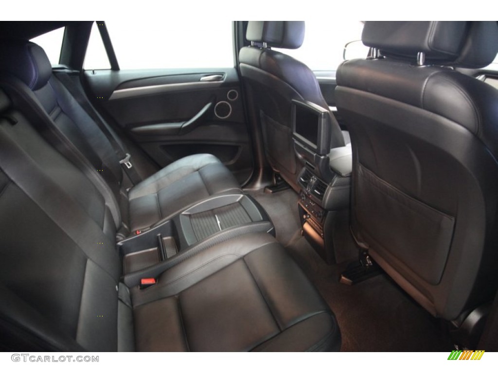 2010 BMW X6 M Standard X6 M Model Rear Seat Photo #74738933