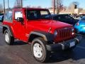Flame Red 2012 Jeep Wrangler Gallery