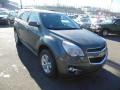 2013 Steel Green Metallic Chevrolet Equinox LT AWD  photo #2