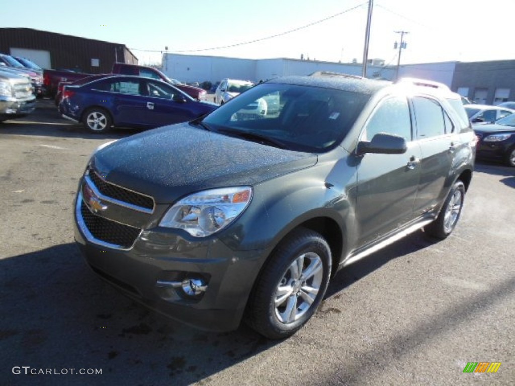 2013 Equinox LT AWD - Steel Green Metallic / Jet Black photo #4