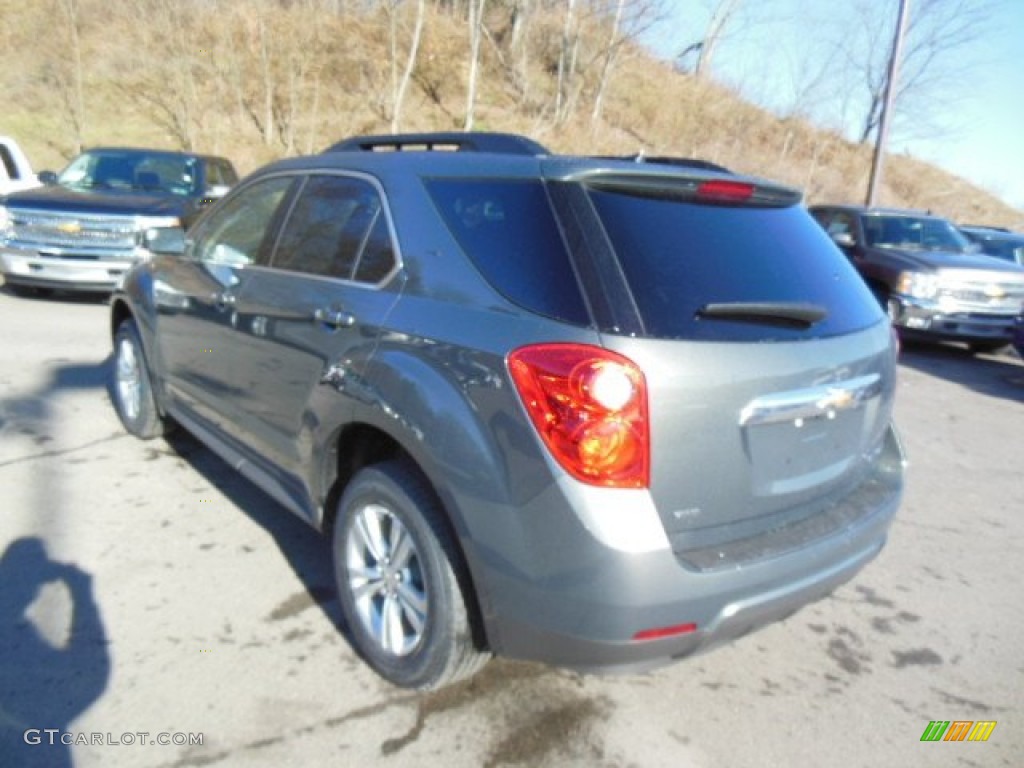 2013 Equinox LT AWD - Steel Green Metallic / Jet Black photo #6