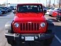 2012 Flame Red Jeep Wrangler Sport S 4x4  photo #8