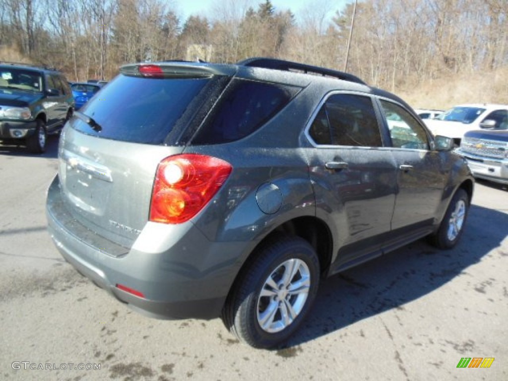 2013 Equinox LT AWD - Steel Green Metallic / Jet Black photo #8