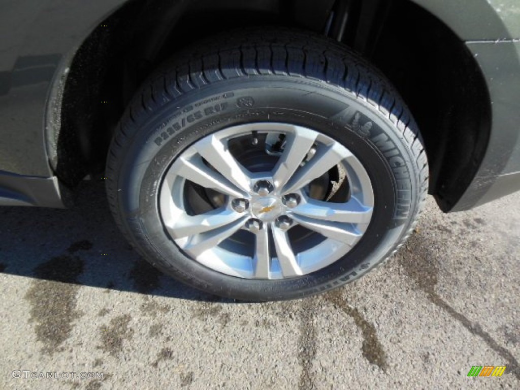 2013 Equinox LT AWD - Steel Green Metallic / Jet Black photo #9