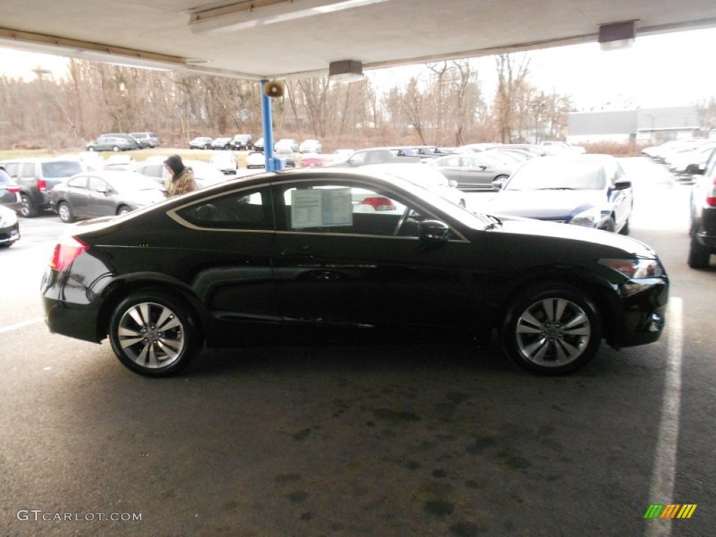 2010 Accord EX Coupe - Crystal Black Pearl / Black photo #31