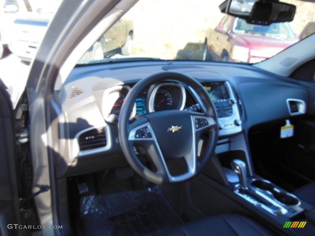 2013 Equinox LT AWD - Steel Green Metallic / Jet Black photo #10