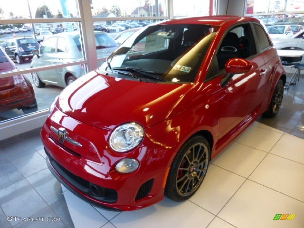 Rosso (Red) 2013 Fiat 500 Abarth Exterior Photo #74739697