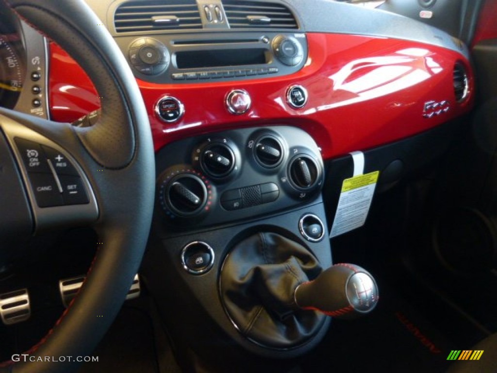 2013 Fiat 500 Abarth Controls Photo #74739856