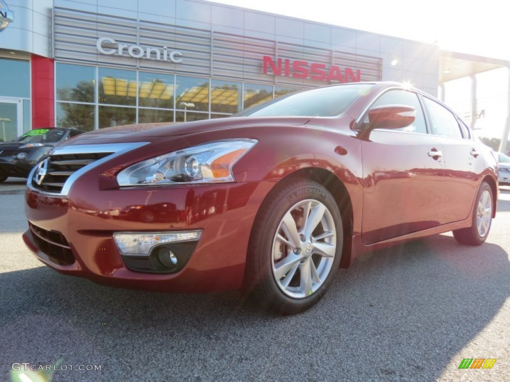 2013 Altima 2.5 SL - Cayenne Red / Charcoal photo #1