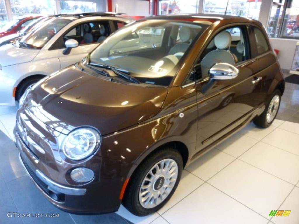 2013 500 Lounge - Espresso (Brown) / Avorio/Avorio (Ivory/Ivory) photo #2